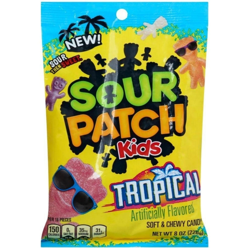 Mondelez Sour Patch Kids Tropical 8oz Candy District