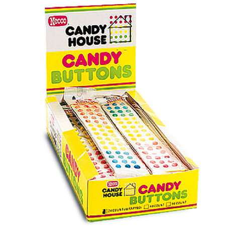 NECCO Candy Buttons Retro Candy