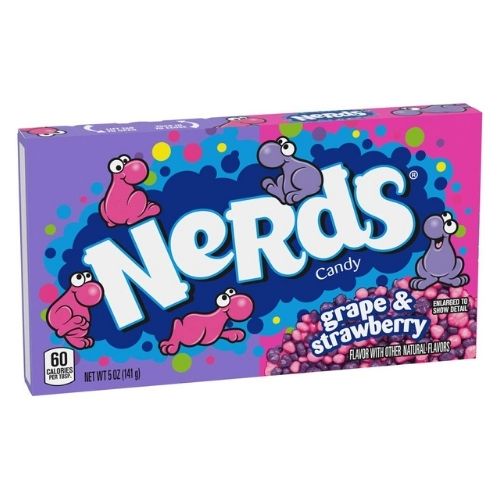 Nerds Candy Grape and Strawberry Theater Pack-5 oz.