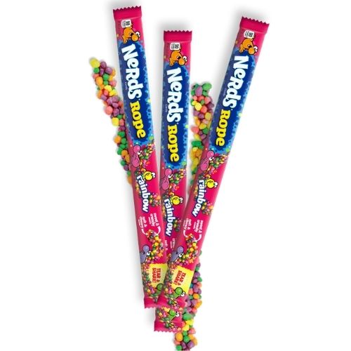 Wonka Nerds Rope Rainbow Gummy Candy