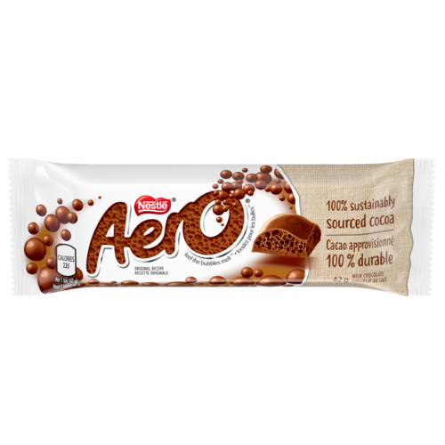 Aero Bar - Canadian Chocolate Bars - Nestle Canada        -Candy District