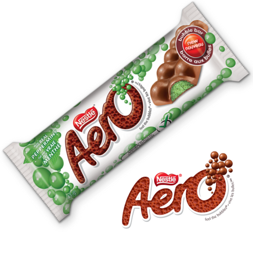 AERO Chocolate Bars - Peppermint 41g 24 Pack