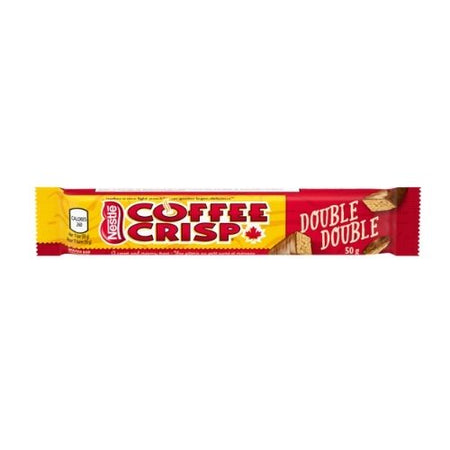 Coffee Crisp - Double Double Wafer Bar - 50 g - Nestle Chocolate Bars