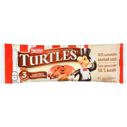 Nestle Turtles Canadian Candy Bars
