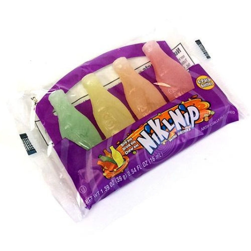 Nik-L-Nip 4 Bottles Wax Candy