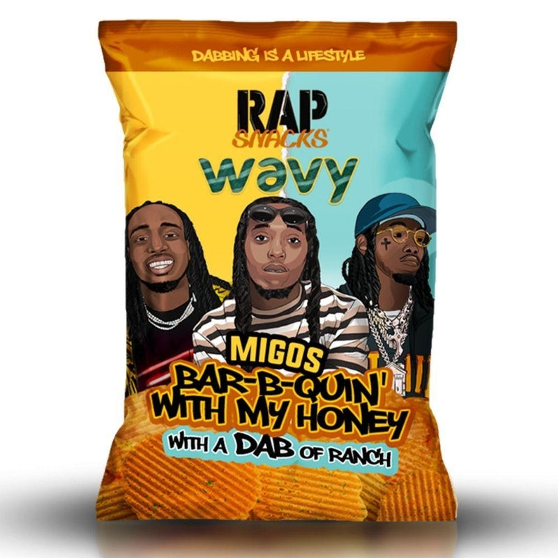 Rap Snacks Inc. Wavy Migoa Bar-B-Quin' With My Honey With A Dab Of Ranch 2.75oz Candy District