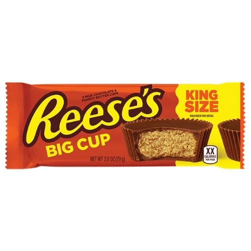 Reese's Big Cup Peanut Butter Cups King Size - 79 g