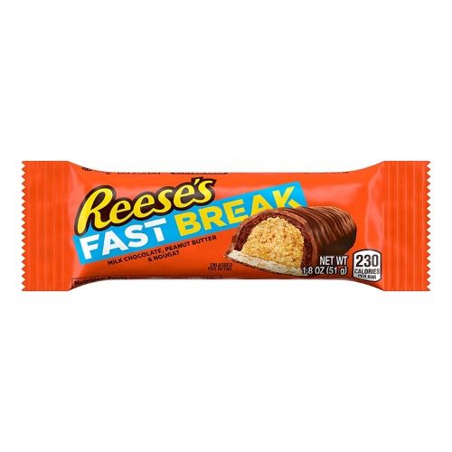 Reese's Fast Break Candy Bars-American Chocolate Bars-Retro Candy