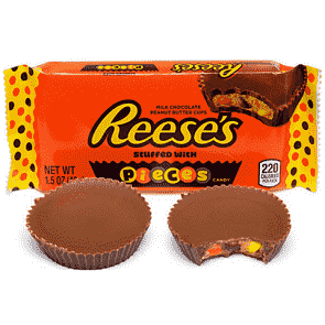 Reese's Pieces Peanut Butter Cups-Hersheys