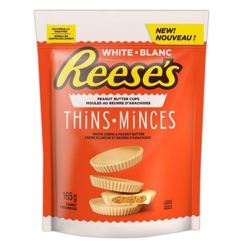 Reese's Thins Peanut Butter Cups White Chocolate - 165 g