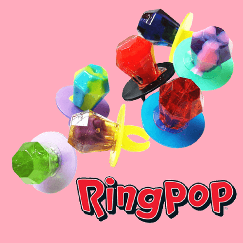 Ring Pop Lollipops Retro Candy