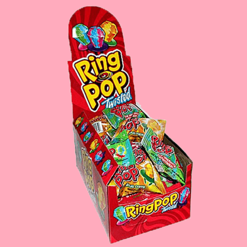 Ring Pop Twisted Lollipop Candy