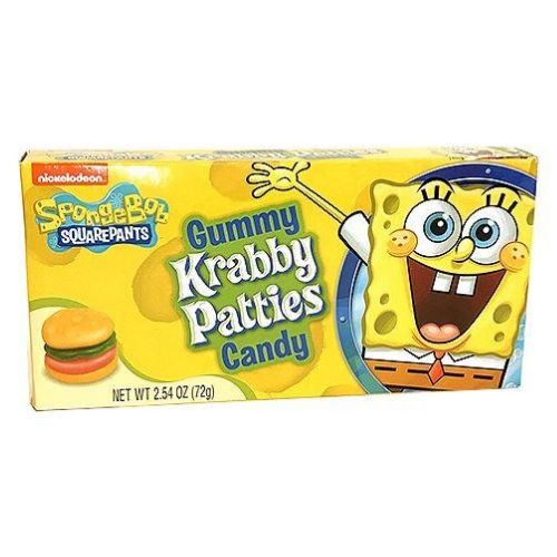 SpongeBob SquarePants Gummy Krabby Patties Candy Theater Box