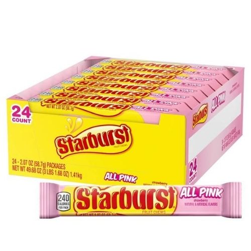 Starburst All Pink Fruit Chews | Candy District