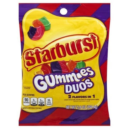 Starburst Gummies Duos Candy-164.4 g