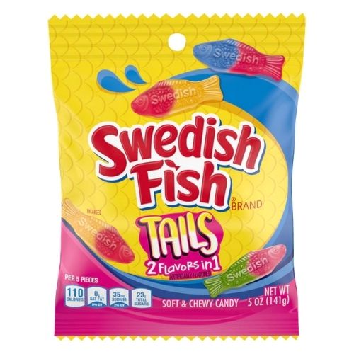 Swedish Fish Tails Soft & Chewy Candy 