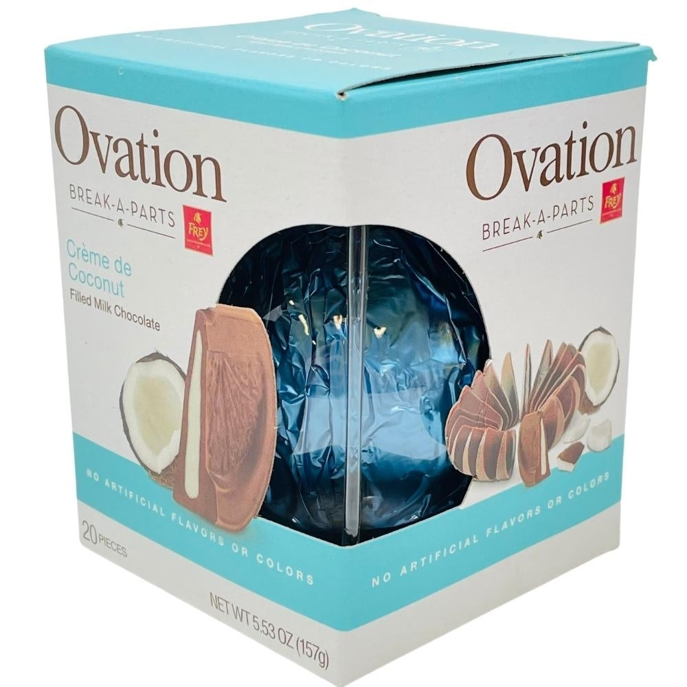 SweetWorks Ovation Break-a-Parts Creme de Coconut Milk Chocolate 157g Candy District