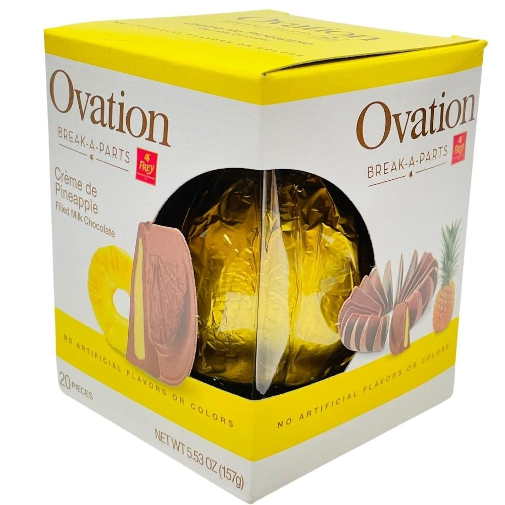 SweetWorks Ovation Break-a-Parts Creme de Pineapple Milk Chocolate 157g Candy District