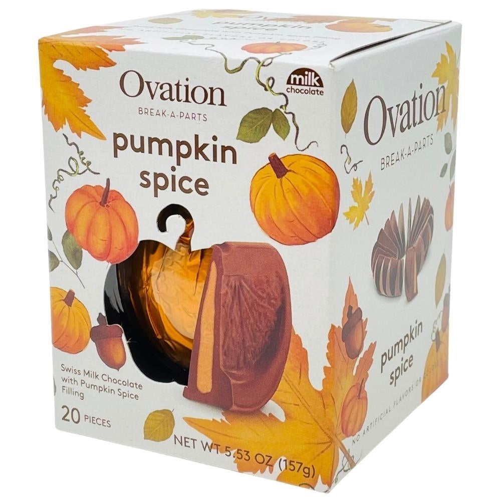 SweetWorks Ovation Break-a-Parts Pumpkin Spice 157g Candy District