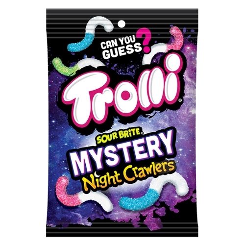 Trolli Brite Mystery Night Crawlers Gummy Candy - 142 g