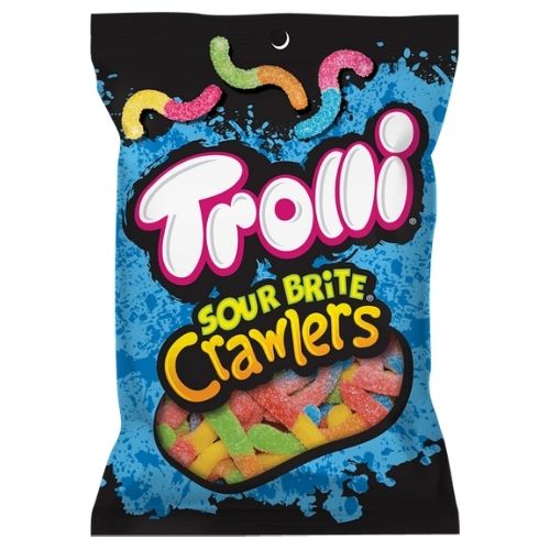 Trolli Sour Brite Crawlers Gummy Candy - 142 g
