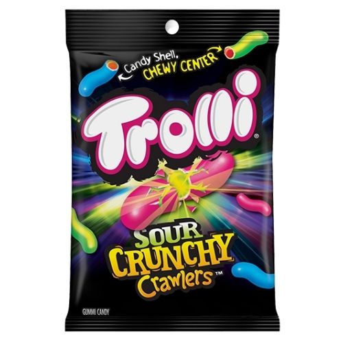 Trolli Sour Crunchy Crawlers Gummy Candy - 120 g