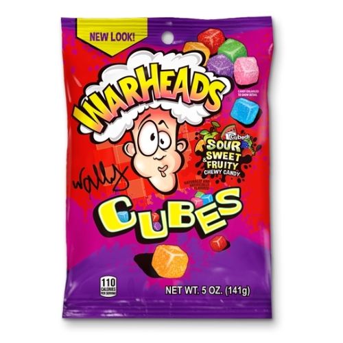 WarHeads Sour Chewy Cubes Candy -141 g | Candy District