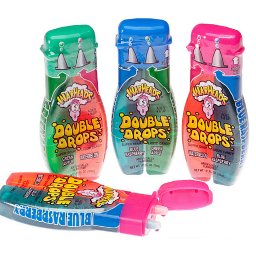 Warheads Candy - Sour Liquid Double Drops Dispensers-Sour Candy-Candy District