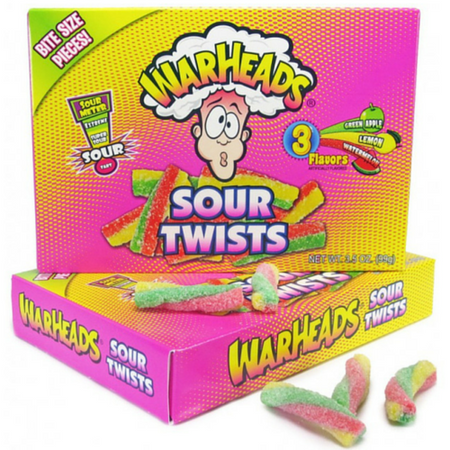 WarHeads Sour Twists Chewy Candy-Sour Candies-Candy Online Canada