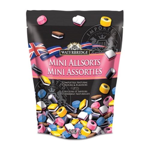 Waterbridge Mini Allsorts Candies-200 g | British Candy